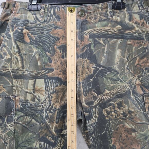 Cabela Ourdoor Gear Hunting Camo Cargo Pants Mens 36 Seclusion 3D 36x32 - Picture 10 of 11